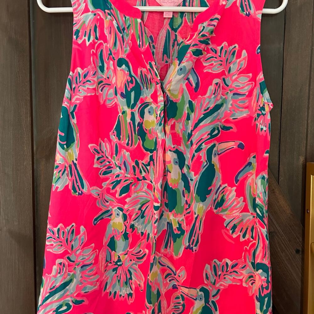 NWT Lilly Pulitzer Sleeveless Stacey Top SZ XS